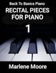 Recital Pieces For Piano piano sheet music cover